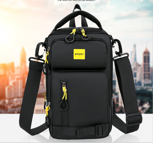 Bolsa de Pecho Multifuncional Impermeable para Hombre