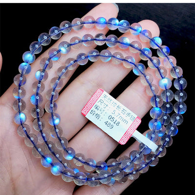 Pulsera de Labradorita Azul Intenso - Cristal Natural - Image 14