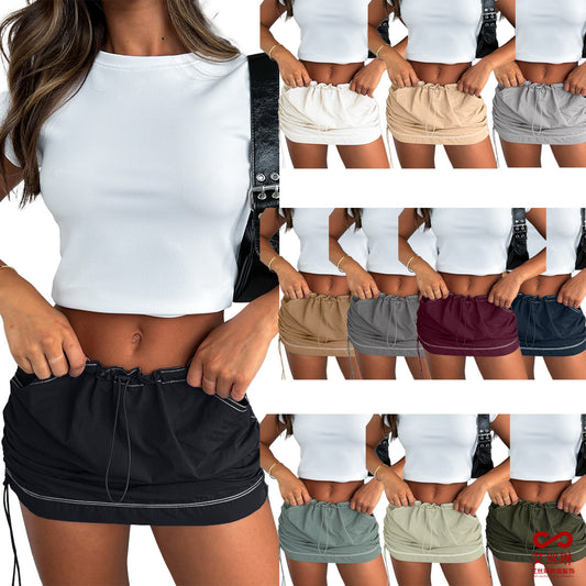 Falda Cargo Athleisure con Bolsillos para Mujer