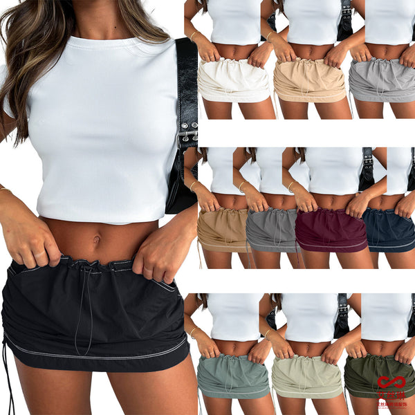Falda Cargo Athleisure con Bolsillos para Mujer