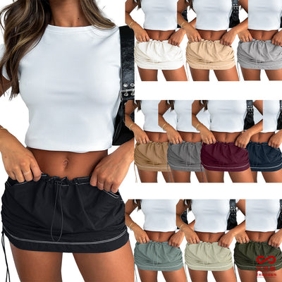 Falda Cargo Athleisure con Bolsillos para Mujer