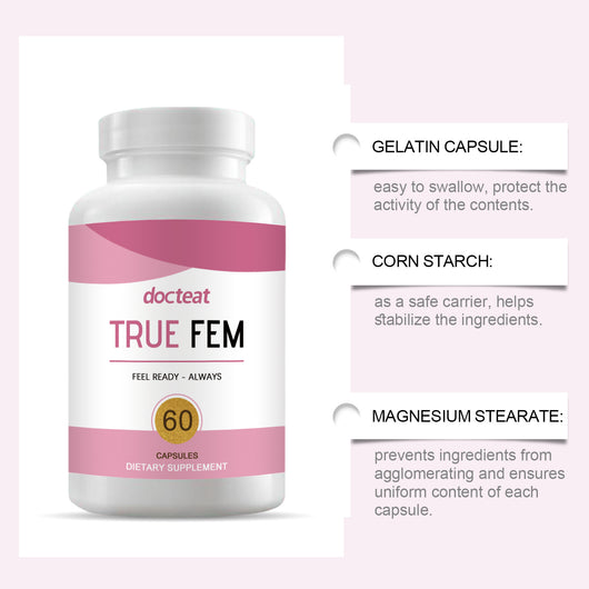 Cápsula de Bienestar Femenino con Extractos Naturales