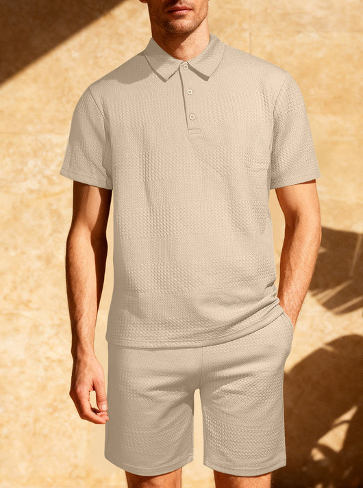 Conjunto Deportivo Hombre Jacquard Suelta Comodidad Total - Image 35