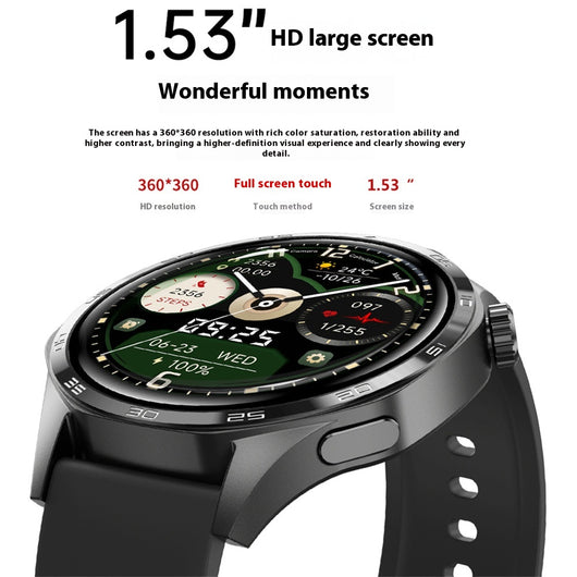 Reloj Inteligente WATCH5 PRO - Llamadas Bluetooth, Monitor Cardíaco y Presión Arterial - Image 3