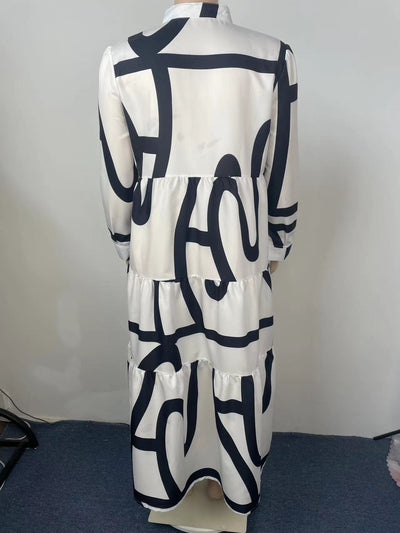 Vestido Camisero Estampado Plus Size para Mujer - Image 11