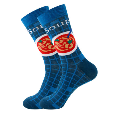 Calcetines Geométricos de Frutas para Mujer - Tendencia Urbana - Image 22