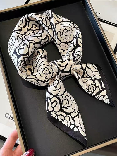 Pañuelo de Seda Cuadrado Versátil para Mujer - Image 22