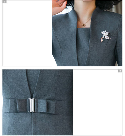 Traje Ejecutivo sin Cuello - Elegancia Minimalista para Profesionales - Image 12