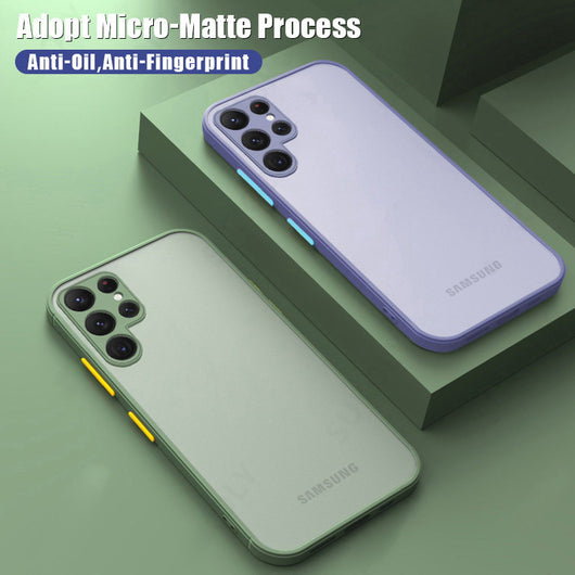 Funda Transparente Mate para Celular - Protección Premium