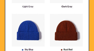 Gorro de Punto Ajustable Caña Corta para Hombre y Mujer - Abrigo Invernal - Image 16