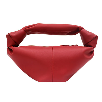 Bolso de Cuero Suave Nube Multicolor - Cartera Dumpling para Mujer - Image 13