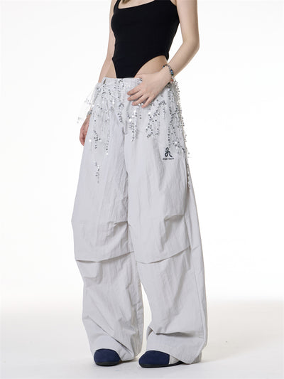 Pantalones Cargo Sueltos Estilo Retro Americano para Chicas - Image 8