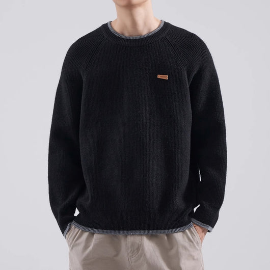 Suéter Tejido Holgado Raglan para Otoño-Invierno - Image 5
