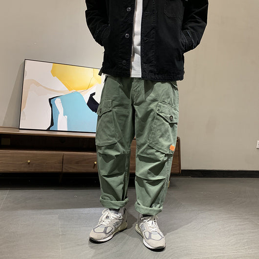 Pantalones Overol Holgados Estilo Japonés para Estudiantes - Image 3