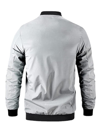 Chaqueta Vintage con Estampado para Hombre - Image 3