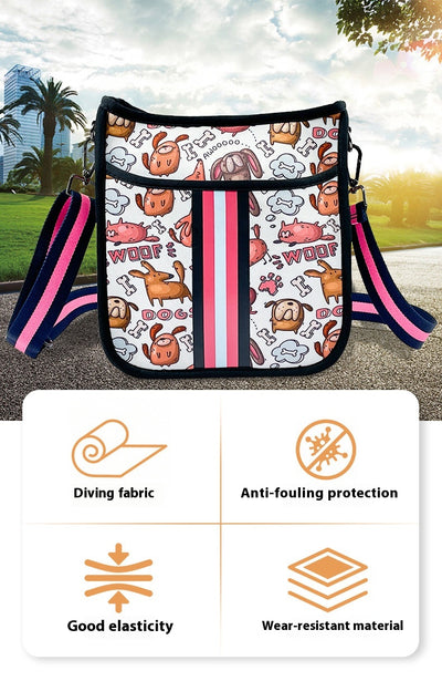 Bolsa Mensajero de Neopreno para Pasear Perros - Diseño Versátil - Image 13