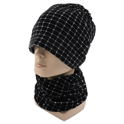 Gorro Tejido de Cuello Alto Espiral - Abrigo Versátil para Exteriores - Image 2