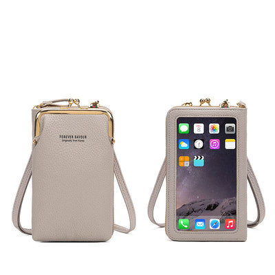 Billetera Vertical de Cuero PU Todo en Uno para Mujer - Image 3