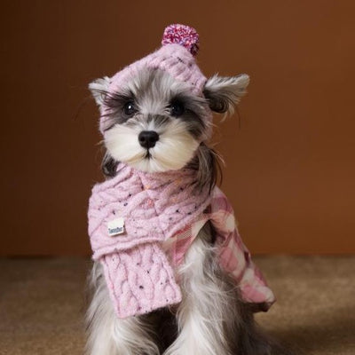 Gorro y Bufanda de Lana para Mascotas - Conjunto Abrigador para Perros - Image 2
