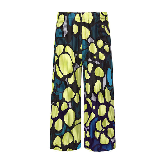 Pantalones Cargo Overol Hip Hop Cintura Alta con Pliegues y Estampado - Image 4