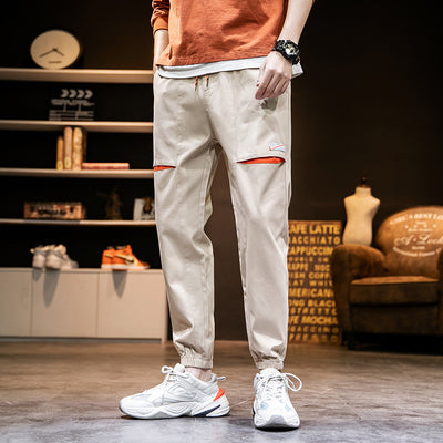 Pantalones Casuales Slim Fit de 9 Puntos para Hombre - Comodidad y Estilo - Image 10