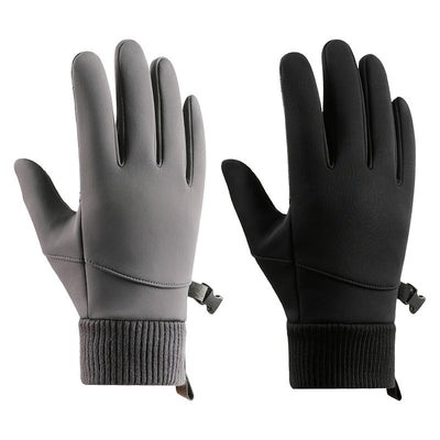 Guantes de Ciclismo Térmicos Acolchados Resistentes al Viento para Hombre - Image 8