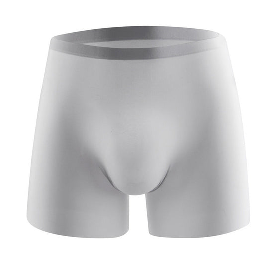 Calzoncillos Tipo Bóxer de Seda Helada con Diseño 3D en la Entrepierna