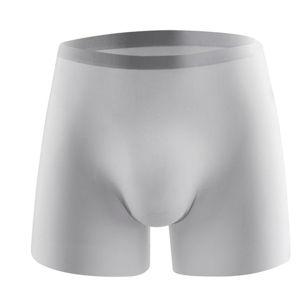 Calzoncillos Tipo Bóxer de Seda Helada con Diseño 3D en la Entrepierna