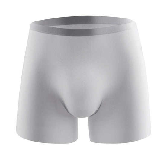 Calzoncillos Tipo Bóxer de Seda Helada con Diseño 3D en la Entrepierna