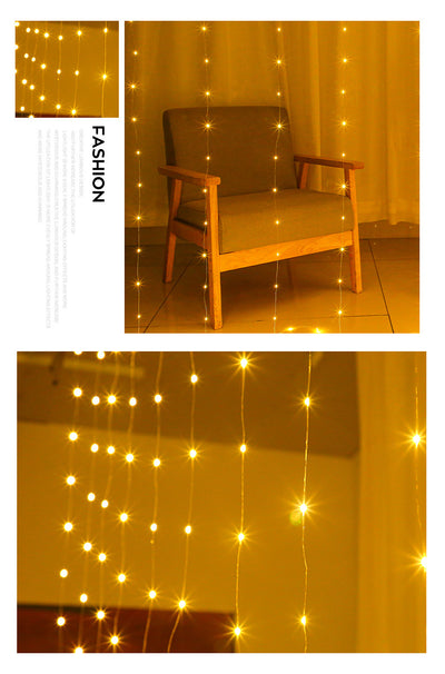 Luces Navideñas Decorativas - Iluminación LED Romántica con Diseño de Estrellas - Image 9