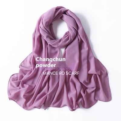 Pañuelo Chiffon Perla Multiuso - Velo Elegante para Cabello y Cuello - Image 82