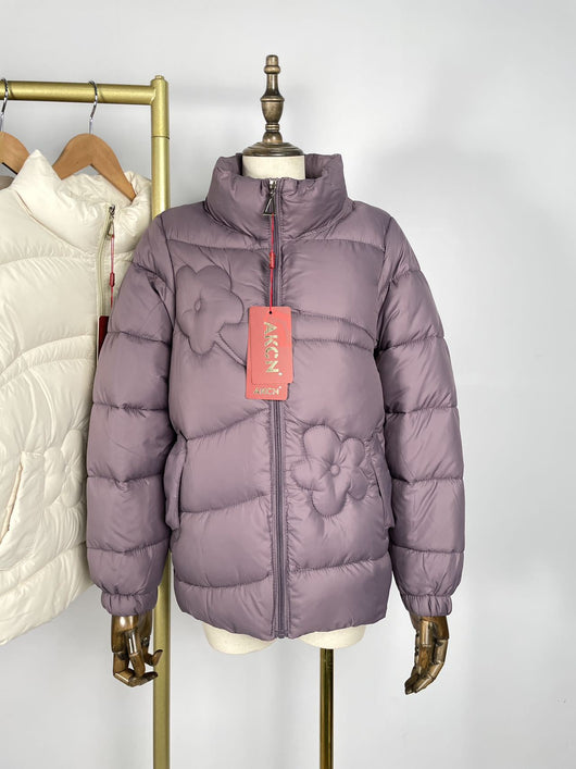 Chaqueta Acolchada de Plumón para Invierno - Image 9