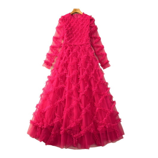 Vestido Swing Oversized con Diseño de Rombos - Estilo Retro Elegante - Image 3