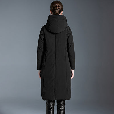 Abrigo Recto Slim de Invierno para Mujer - Image 2