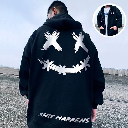 Suéter Oversized Cálido de Terciopelo para Hombre Talla Grande - Estilo Europeo - Image 2