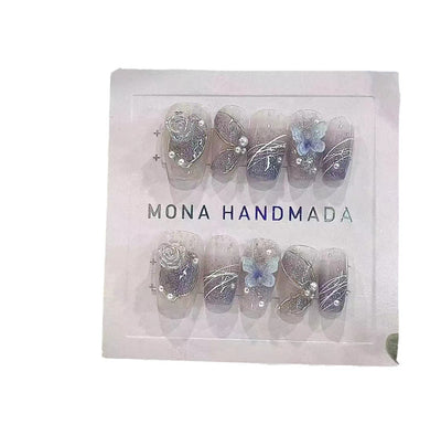 Uñas Postizas de Novia - Diseño Elegante y Duradero - Image 4