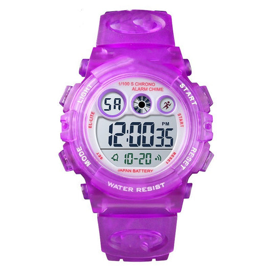 Reloj Electrónico Estudiantil Impermeable Transparente con Diseño Personalizado - Image 8