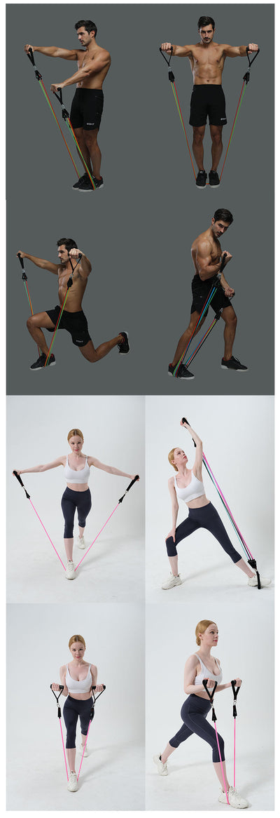 Bandas Elásticas de Látex para Entrenamiento de Resistencia y Yoga - Image 28
