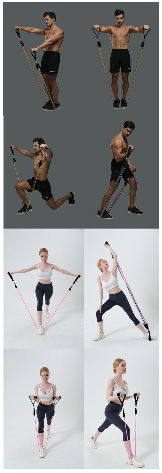 Bandas Elásticas de Látex para Entrenamiento de Resistencia y Yoga - Image 28