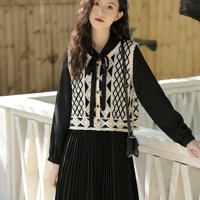 Conjunto de Falda y Blazer Coffee Break - Traje Ejecutivo para Mujer Talla S - Image 5