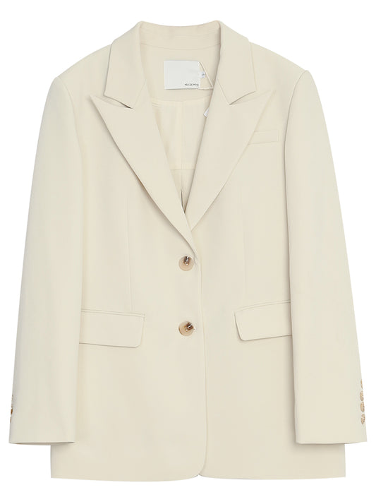 Blazer Casual Gris para Mujer - Primavera y Otoño - Image 2