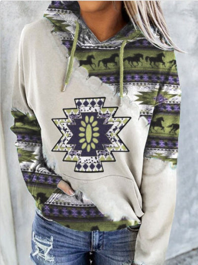 Suéter Étnico Estampado para Mujer - Image 9