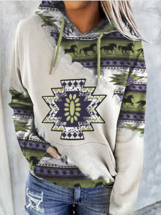Suéter Étnico Estampado para Mujer - Image 9