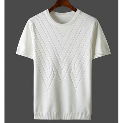 Camiseta Casual Slim Fit Cuello Redondo Hombre - Image 15