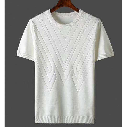 Camiseta Casual Slim Fit Cuello Redondo Hombre - Image 15