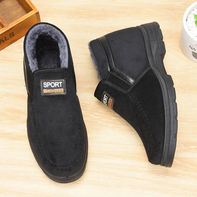 Zapatos de Algodón para Hombre Invierno con Forro de Terciopelo - Image 11