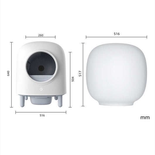 Arenero Automático Inteligente para Gatos con Cierre Hermético y Desodorización - Image 6
