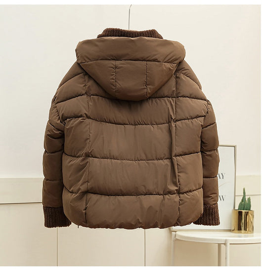 Chaqueta Acolchada Suelta con Capucha en Algodón - Image 15