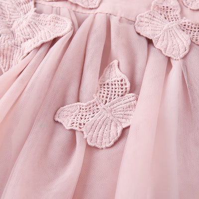 Vestido Princesa Niña con Mangas Volantes - Ideal para Verano - Image 4