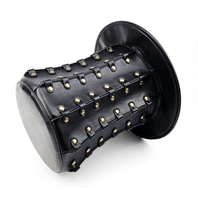 Gorra Alta Unisex con Remaches Estilo Banquete PU - Image 8